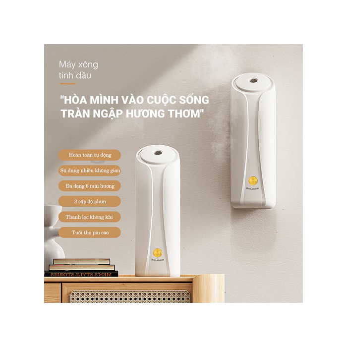 Máy Xông Tinh Dầu Tự Động