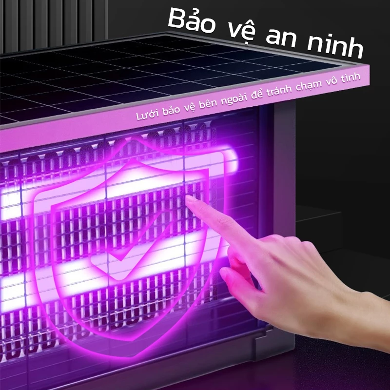 Đèn diệt muỗi năng lượng mặt trời