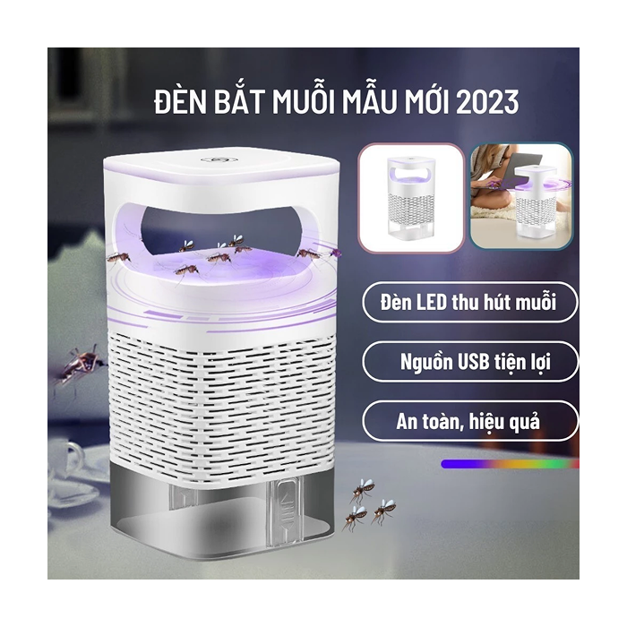 Đèn diệt muỗi - màu trắng