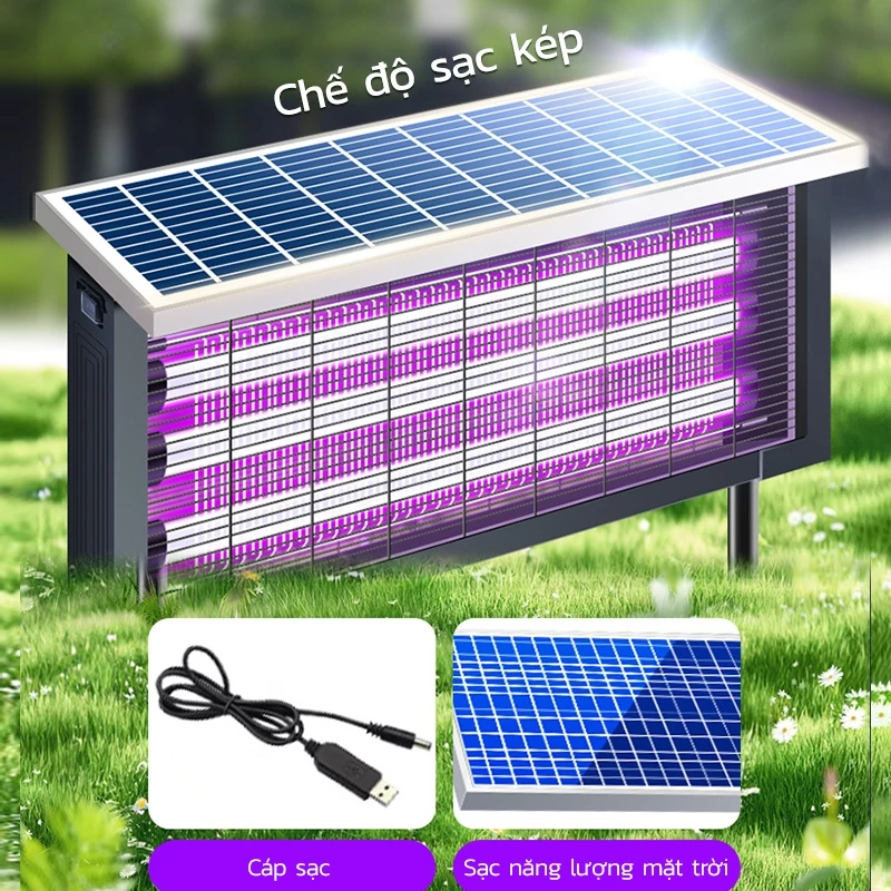 Đèn diệt muỗi năng lượng mặt trời