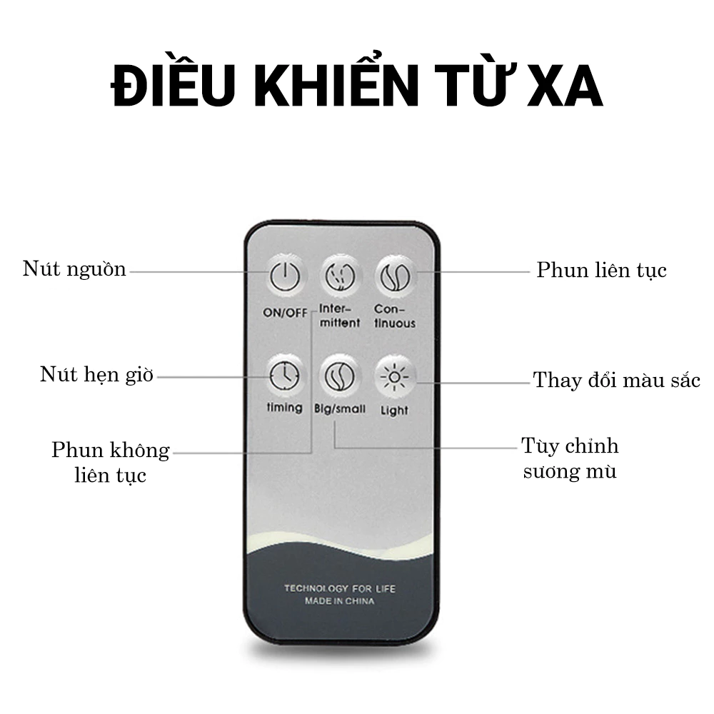 Máy tạo độ ẩm (có loa)