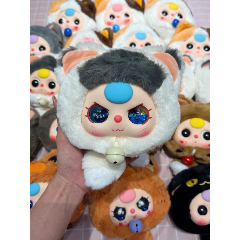  Thú bông Baby Three Lucky Cat 