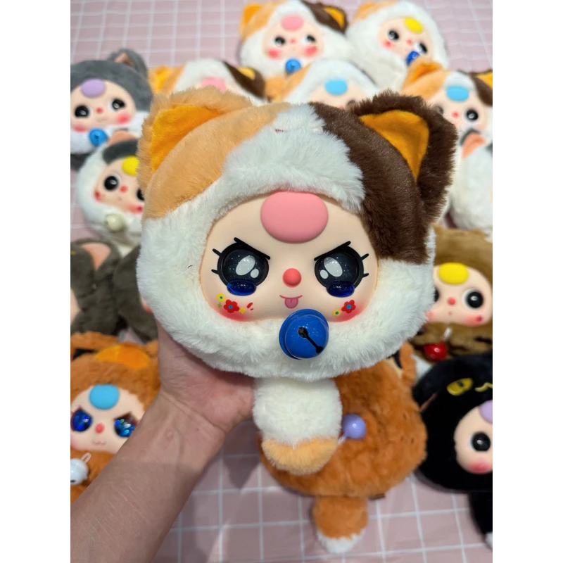  Thú bông Baby Three Lucky Cat 