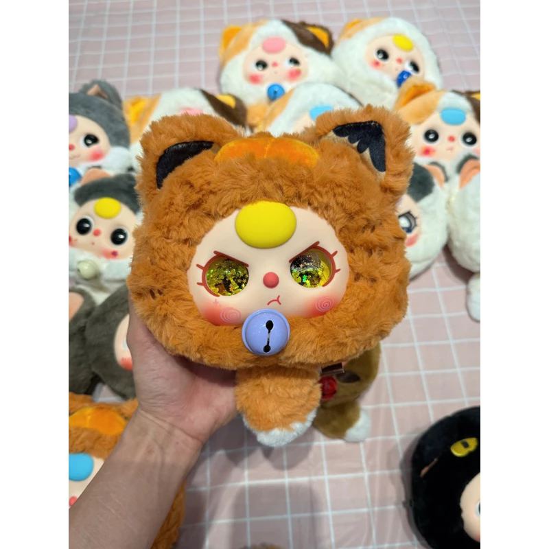  Thú bông Baby Three Lucky Cat 