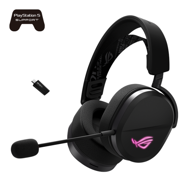 Tai nghe Asus ROG Pelta WL RGB Black