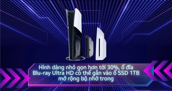 Máy chơi game PlayStation 5 Slim