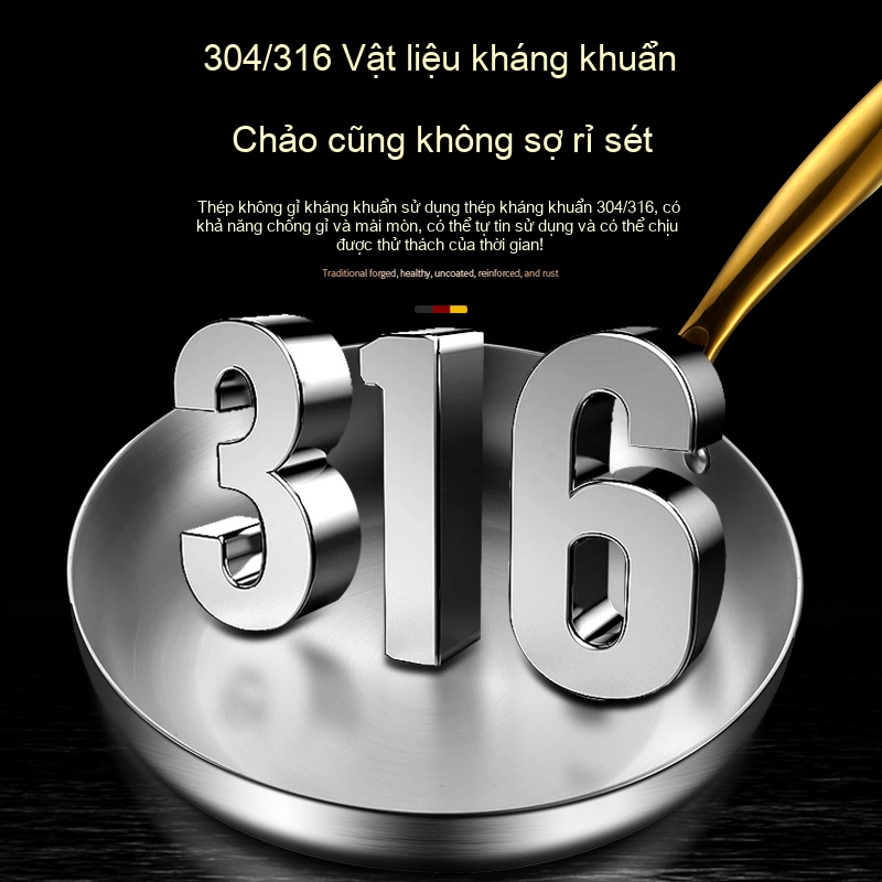 Chảo rán đa năng 28cm Không nắp