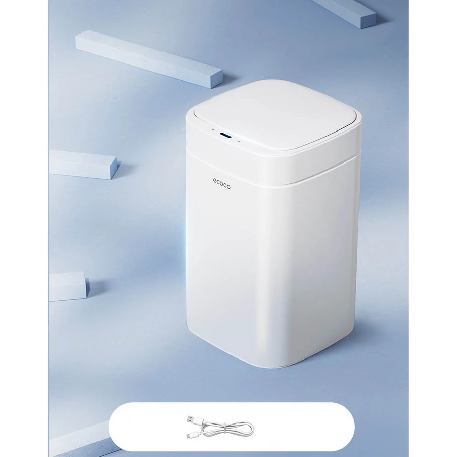 Thùng Rác ECOCO Cảm Ứng Thông Minh 12L Tiện Lợi