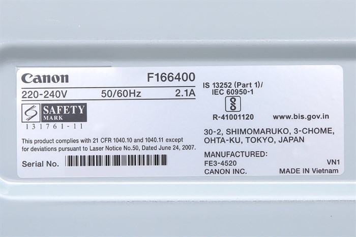 Máy in laser trắng đen CANON LBP 6030w