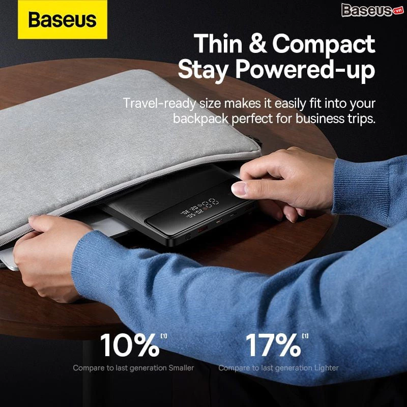 Sạc Dự Phòng Laptop Baseus Blade High Power Digital Dis