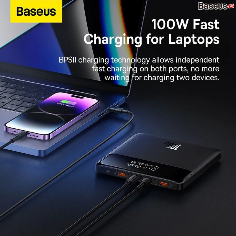 Sạc Dự Phòng Laptop Baseus Blade High Power Digital Dis