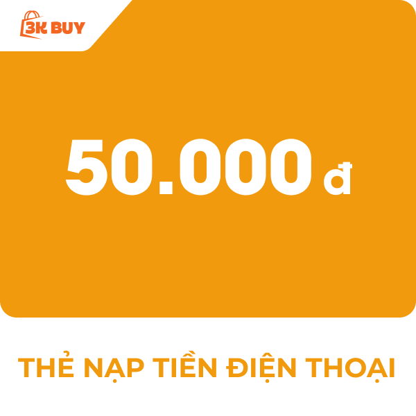 Thẻ cào điện thoại 50,000 VNĐ